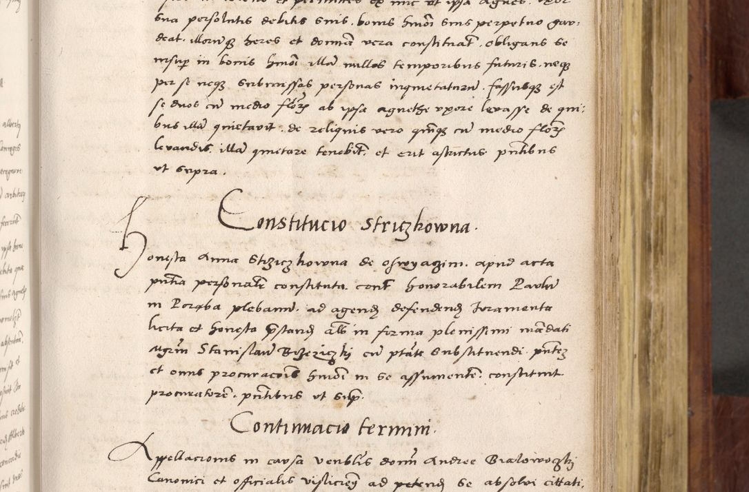 Zdjęcie nr 276 dla obiektu archiwalnego: Acta actorum coram R. D. Petro de Gamratis, nominati archiepiscopi Gnesnensis, episcopi Cracoviensis per annos 1541 et 1542 acticatorum, praesidente tunc curiase suae R. D. Bartholomaeo Gantkowski, canonico Cracoviensi, Posnaniensi cancellario, parochialis in Konopisca etc. rectore.