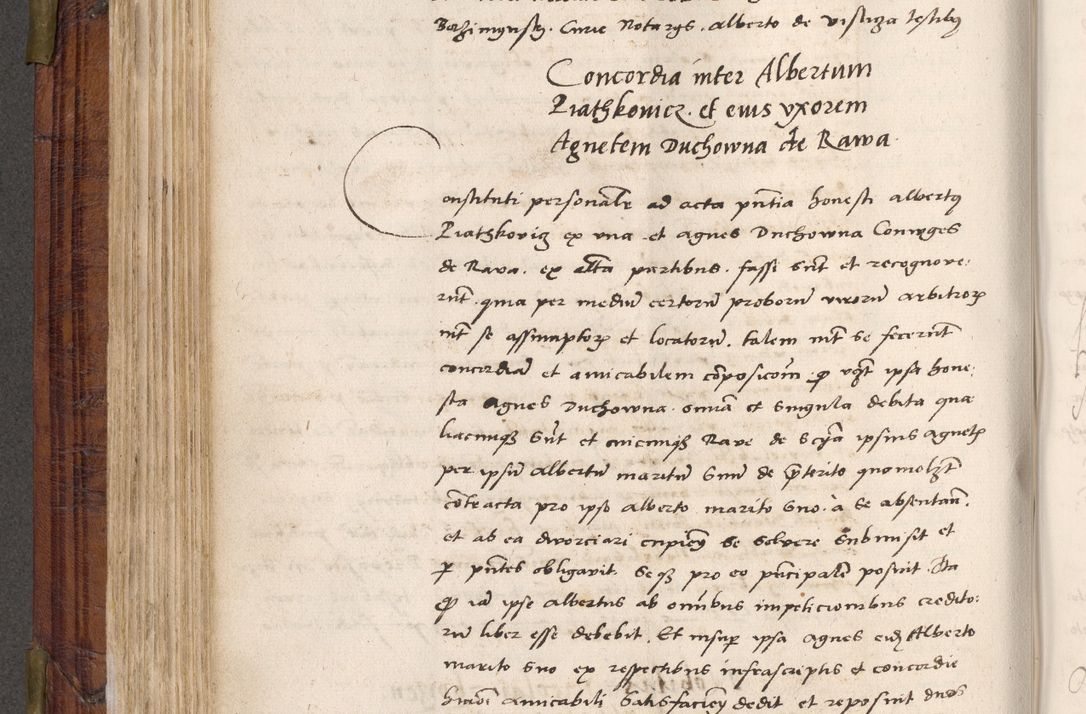 Zdjęcie nr 275 dla obiektu archiwalnego: Acta actorum coram R. D. Petro de Gamratis, nominati archiepiscopi Gnesnensis, episcopi Cracoviensis per annos 1541 et 1542 acticatorum, praesidente tunc curiase suae R. D. Bartholomaeo Gantkowski, canonico Cracoviensi, Posnaniensi cancellario, parochialis in Konopisca etc. rectore.