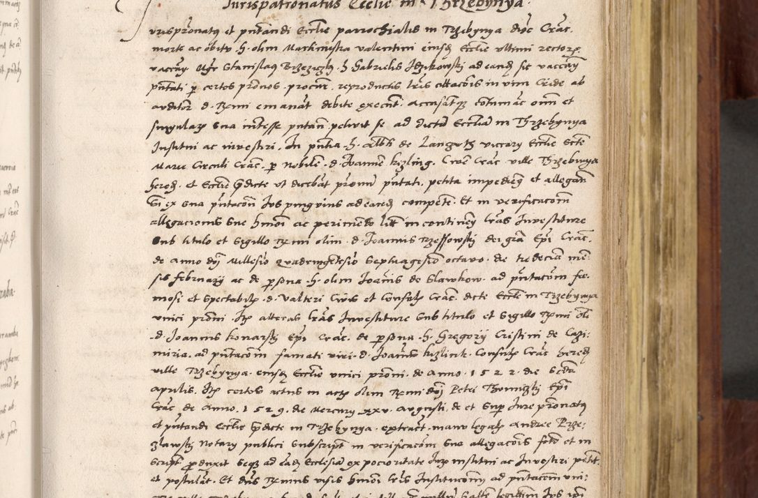 Zdjęcie nr 272 dla obiektu archiwalnego: Acta actorum coram R. D. Petro de Gamratis, nominati archiepiscopi Gnesnensis, episcopi Cracoviensis per annos 1541 et 1542 acticatorum, praesidente tunc curiase suae R. D. Bartholomaeo Gantkowski, canonico Cracoviensi, Posnaniensi cancellario, parochialis in Konopisca etc. rectore.
