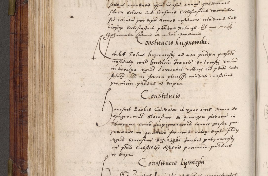 Zdjęcie nr 265 dla obiektu archiwalnego: Acta actorum coram R. D. Petro de Gamratis, nominati archiepiscopi Gnesnensis, episcopi Cracoviensis per annos 1541 et 1542 acticatorum, praesidente tunc curiase suae R. D. Bartholomaeo Gantkowski, canonico Cracoviensi, Posnaniensi cancellario, parochialis in Konopisca etc. rectore.