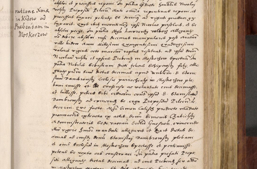 Zdjęcie nr 260 dla obiektu archiwalnego: Acta actorum coram R. D. Petro de Gamratis, nominati archiepiscopi Gnesnensis, episcopi Cracoviensis per annos 1541 et 1542 acticatorum, praesidente tunc curiase suae R. D. Bartholomaeo Gantkowski, canonico Cracoviensi, Posnaniensi cancellario, parochialis in Konopisca etc. rectore.