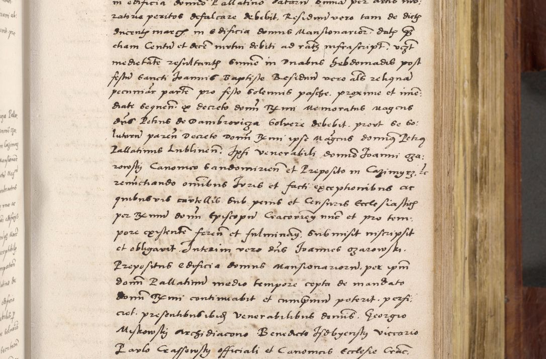 Zdjęcie nr 256 dla obiektu archiwalnego: Acta actorum coram R. D. Petro de Gamratis, nominati archiepiscopi Gnesnensis, episcopi Cracoviensis per annos 1541 et 1542 acticatorum, praesidente tunc curiase suae R. D. Bartholomaeo Gantkowski, canonico Cracoviensi, Posnaniensi cancellario, parochialis in Konopisca etc. rectore.