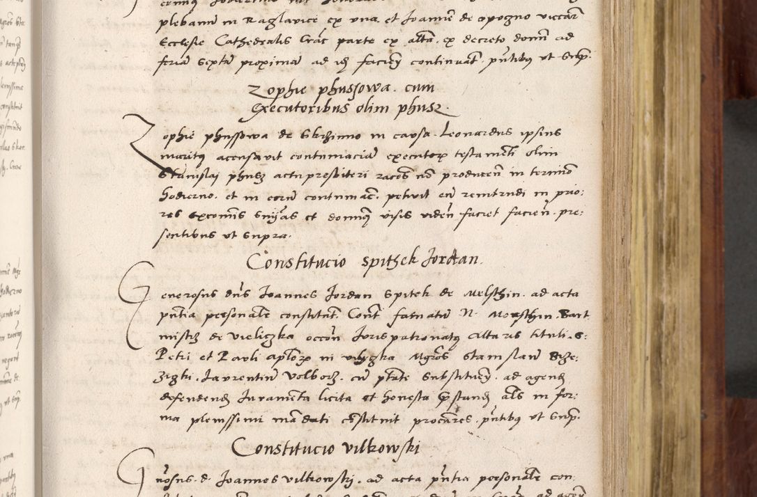 Zdjęcie nr 252 dla obiektu archiwalnego: Acta actorum coram R. D. Petro de Gamratis, nominati archiepiscopi Gnesnensis, episcopi Cracoviensis per annos 1541 et 1542 acticatorum, praesidente tunc curiase suae R. D. Bartholomaeo Gantkowski, canonico Cracoviensi, Posnaniensi cancellario, parochialis in Konopisca etc. rectore.