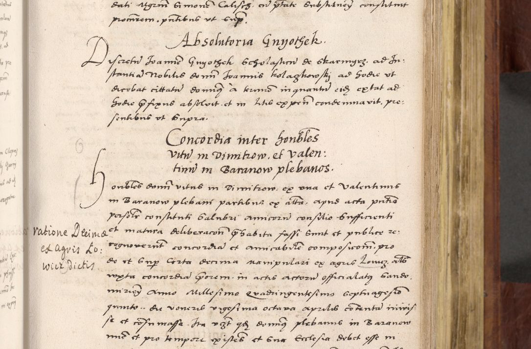 Zdjęcie nr 236 dla obiektu archiwalnego: Acta actorum coram R. D. Petro de Gamratis, nominati archiepiscopi Gnesnensis, episcopi Cracoviensis per annos 1541 et 1542 acticatorum, praesidente tunc curiase suae R. D. Bartholomaeo Gantkowski, canonico Cracoviensi, Posnaniensi cancellario, parochialis in Konopisca etc. rectore.