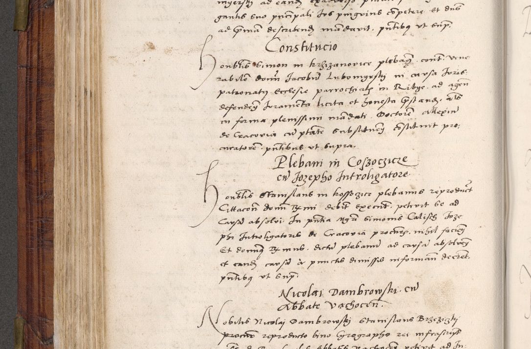 Zdjęcie nr 233 dla obiektu archiwalnego: Acta actorum coram R. D. Petro de Gamratis, nominati archiepiscopi Gnesnensis, episcopi Cracoviensis per annos 1541 et 1542 acticatorum, praesidente tunc curiase suae R. D. Bartholomaeo Gantkowski, canonico Cracoviensi, Posnaniensi cancellario, parochialis in Konopisca etc. rectore.