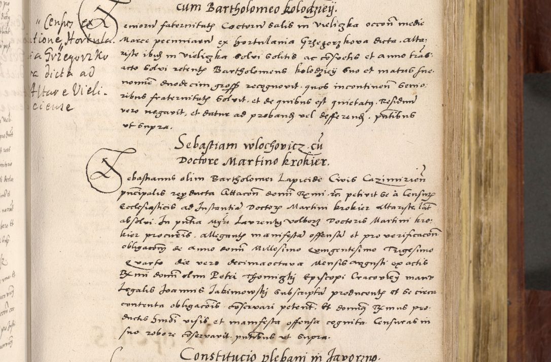 Zdjęcie nr 210 dla obiektu archiwalnego: Acta actorum coram R. D. Petro de Gamratis, nominati archiepiscopi Gnesnensis, episcopi Cracoviensis per annos 1541 et 1542 acticatorum, praesidente tunc curiase suae R. D. Bartholomaeo Gantkowski, canonico Cracoviensi, Posnaniensi cancellario, parochialis in Konopisca etc. rectore.