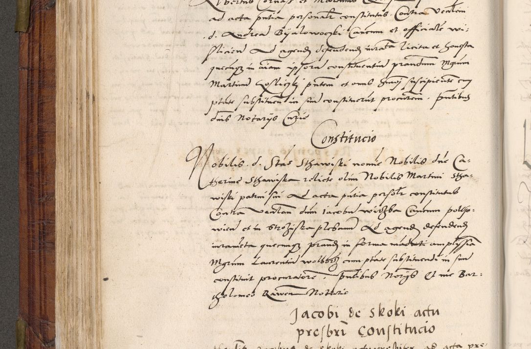 Zdjęcie nr 205 dla obiektu archiwalnego: Acta actorum coram R. D. Petro de Gamratis, nominati archiepiscopi Gnesnensis, episcopi Cracoviensis per annos 1541 et 1542 acticatorum, praesidente tunc curiase suae R. D. Bartholomaeo Gantkowski, canonico Cracoviensi, Posnaniensi cancellario, parochialis in Konopisca etc. rectore.