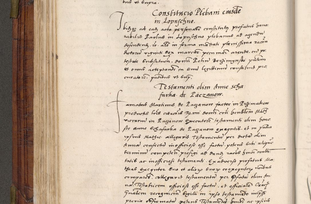 Zdjęcie nr 195 dla obiektu archiwalnego: Acta actorum coram R. D. Petro de Gamratis, nominati archiepiscopi Gnesnensis, episcopi Cracoviensis per annos 1541 et 1542 acticatorum, praesidente tunc curiase suae R. D. Bartholomaeo Gantkowski, canonico Cracoviensi, Posnaniensi cancellario, parochialis in Konopisca etc. rectore.