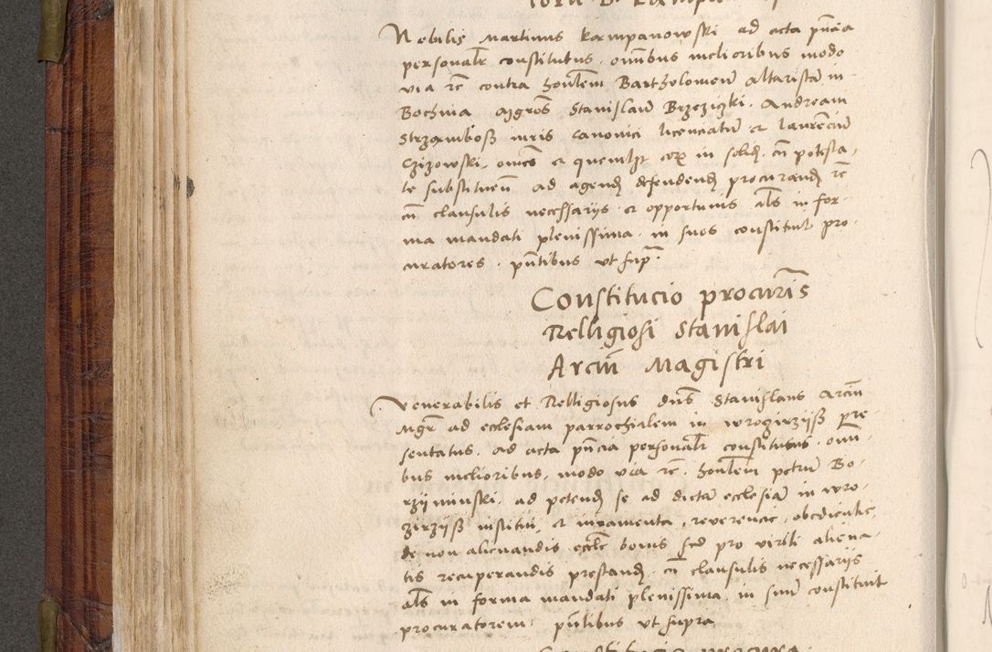 Zdjęcie nr 187 dla obiektu archiwalnego: Acta actorum coram R. D. Petro de Gamratis, nominati archiepiscopi Gnesnensis, episcopi Cracoviensis per annos 1541 et 1542 acticatorum, praesidente tunc curiase suae R. D. Bartholomaeo Gantkowski, canonico Cracoviensi, Posnaniensi cancellario, parochialis in Konopisca etc. rectore.