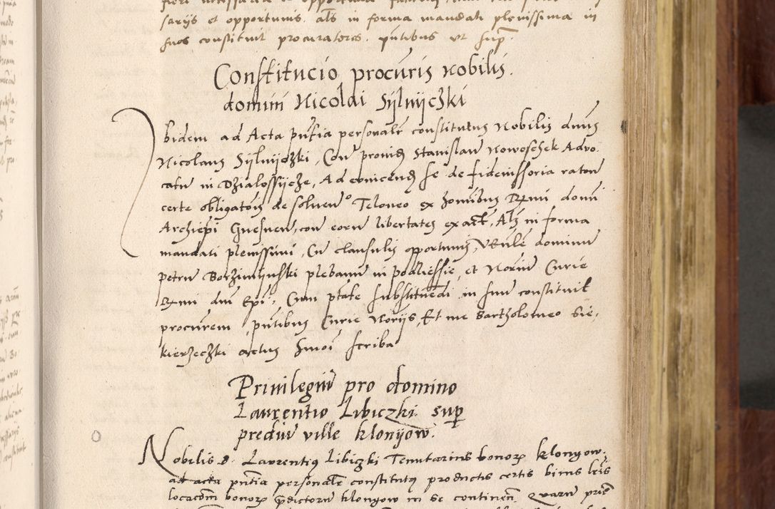 Zdjęcie nr 188 dla obiektu archiwalnego: Acta actorum coram R. D. Petro de Gamratis, nominati archiepiscopi Gnesnensis, episcopi Cracoviensis per annos 1541 et 1542 acticatorum, praesidente tunc curiase suae R. D. Bartholomaeo Gantkowski, canonico Cracoviensi, Posnaniensi cancellario, parochialis in Konopisca etc. rectore.