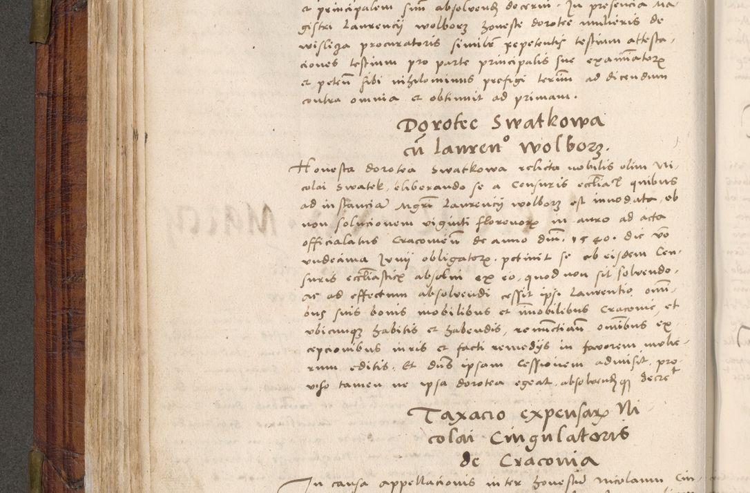 Zdjęcie nr 181 dla obiektu archiwalnego: Acta actorum coram R. D. Petro de Gamratis, nominati archiepiscopi Gnesnensis, episcopi Cracoviensis per annos 1541 et 1542 acticatorum, praesidente tunc curiase suae R. D. Bartholomaeo Gantkowski, canonico Cracoviensi, Posnaniensi cancellario, parochialis in Konopisca etc. rectore.