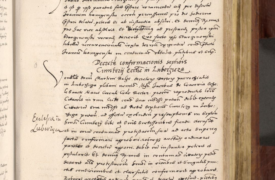 Zdjęcie nr 176 dla obiektu archiwalnego: Acta actorum coram R. D. Petro de Gamratis, nominati archiepiscopi Gnesnensis, episcopi Cracoviensis per annos 1541 et 1542 acticatorum, praesidente tunc curiase suae R. D. Bartholomaeo Gantkowski, canonico Cracoviensi, Posnaniensi cancellario, parochialis in Konopisca etc. rectore.