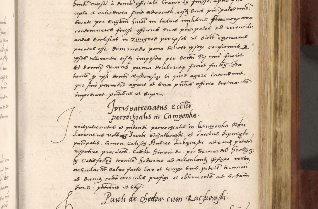 Zdjęcie nr 174 dla obiektu archiwalnego: Acta actorum coram R. D. Petro de Gamratis, nominati archiepiscopi Gnesnensis, episcopi Cracoviensis per annos 1541 et 1542 acticatorum, praesidente tunc curiase suae R. D. Bartholomaeo Gantkowski, canonico Cracoviensi, Posnaniensi cancellario, parochialis in Konopisca etc. rectore.
