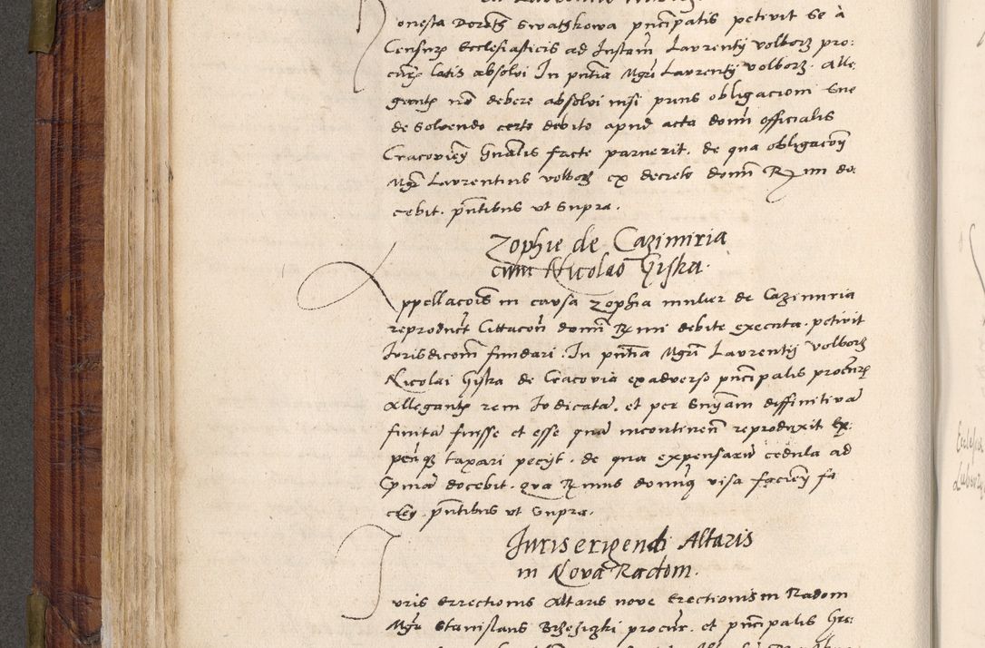 Zdjęcie nr 175 dla obiektu archiwalnego: Acta actorum coram R. D. Petro de Gamratis, nominati archiepiscopi Gnesnensis, episcopi Cracoviensis per annos 1541 et 1542 acticatorum, praesidente tunc curiase suae R. D. Bartholomaeo Gantkowski, canonico Cracoviensi, Posnaniensi cancellario, parochialis in Konopisca etc. rectore.