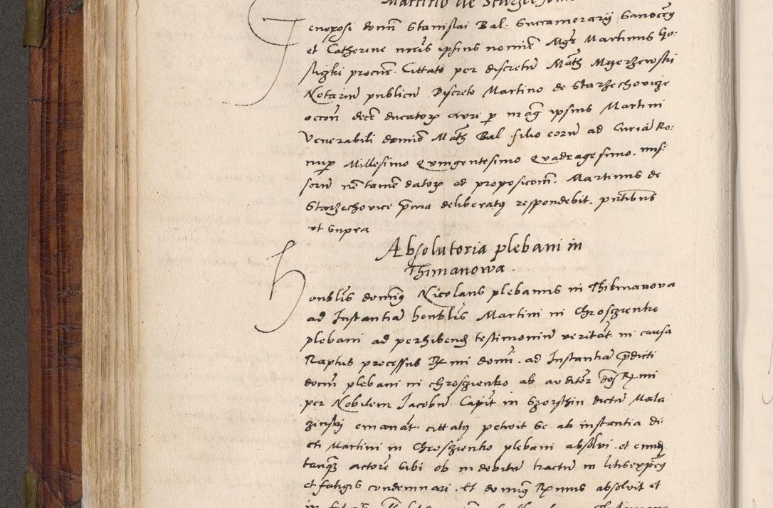 Zdjęcie nr 165 dla obiektu archiwalnego: Acta actorum coram R. D. Petro de Gamratis, nominati archiepiscopi Gnesnensis, episcopi Cracoviensis per annos 1541 et 1542 acticatorum, praesidente tunc curiase suae R. D. Bartholomaeo Gantkowski, canonico Cracoviensi, Posnaniensi cancellario, parochialis in Konopisca etc. rectore.