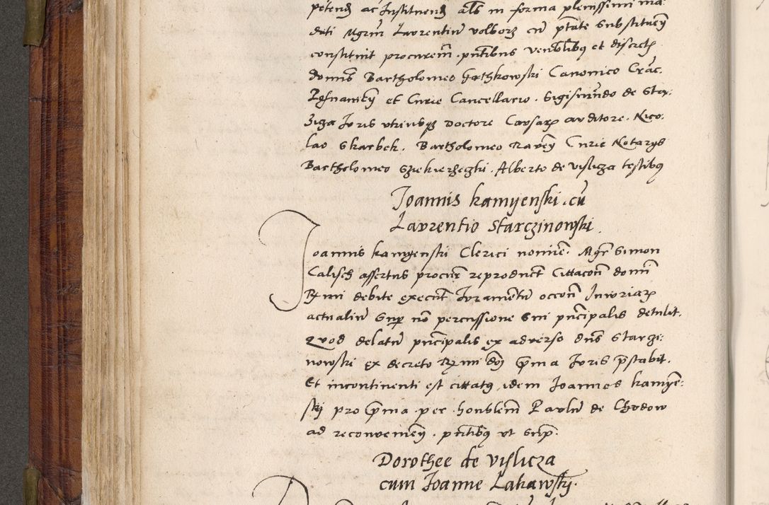 Zdjęcie nr 163 dla obiektu archiwalnego: Acta actorum coram R. D. Petro de Gamratis, nominati archiepiscopi Gnesnensis, episcopi Cracoviensis per annos 1541 et 1542 acticatorum, praesidente tunc curiase suae R. D. Bartholomaeo Gantkowski, canonico Cracoviensi, Posnaniensi cancellario, parochialis in Konopisca etc. rectore.