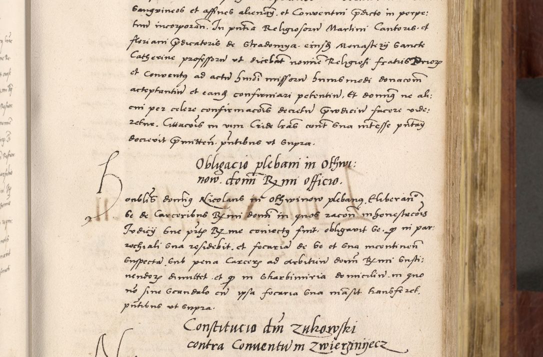 Zdjęcie nr 156 dla obiektu archiwalnego: Acta actorum coram R. D. Petro de Gamratis, nominati archiepiscopi Gnesnensis, episcopi Cracoviensis per annos 1541 et 1542 acticatorum, praesidente tunc curiase suae R. D. Bartholomaeo Gantkowski, canonico Cracoviensi, Posnaniensi cancellario, parochialis in Konopisca etc. rectore.
