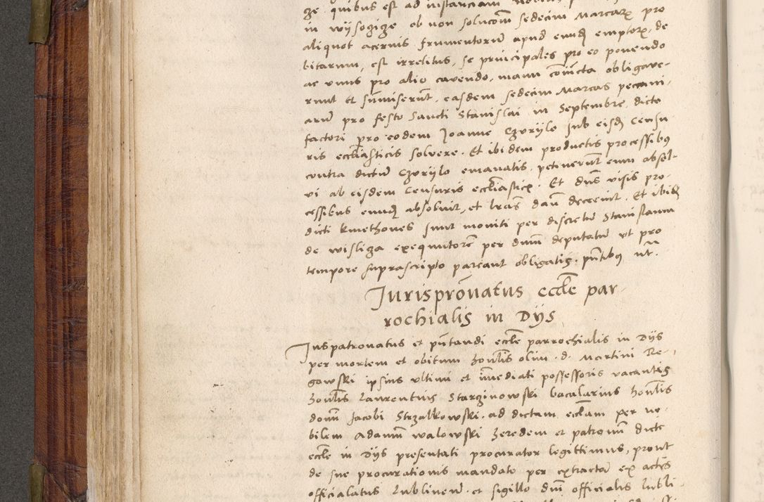 Zdjęcie nr 147 dla obiektu archiwalnego: Acta actorum coram R. D. Petro de Gamratis, nominati archiepiscopi Gnesnensis, episcopi Cracoviensis per annos 1541 et 1542 acticatorum, praesidente tunc curiase suae R. D. Bartholomaeo Gantkowski, canonico Cracoviensi, Posnaniensi cancellario, parochialis in Konopisca etc. rectore.