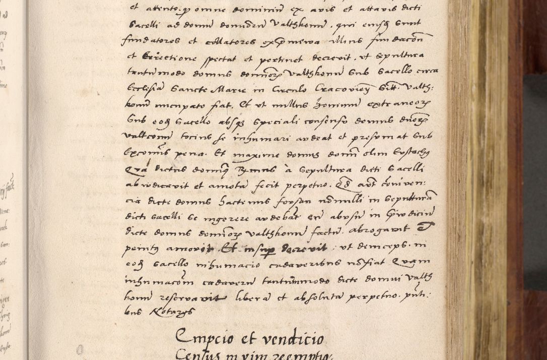 Zdjęcie nr 144 dla obiektu archiwalnego: Acta actorum coram R. D. Petro de Gamratis, nominati archiepiscopi Gnesnensis, episcopi Cracoviensis per annos 1541 et 1542 acticatorum, praesidente tunc curiase suae R. D. Bartholomaeo Gantkowski, canonico Cracoviensi, Posnaniensi cancellario, parochialis in Konopisca etc. rectore.