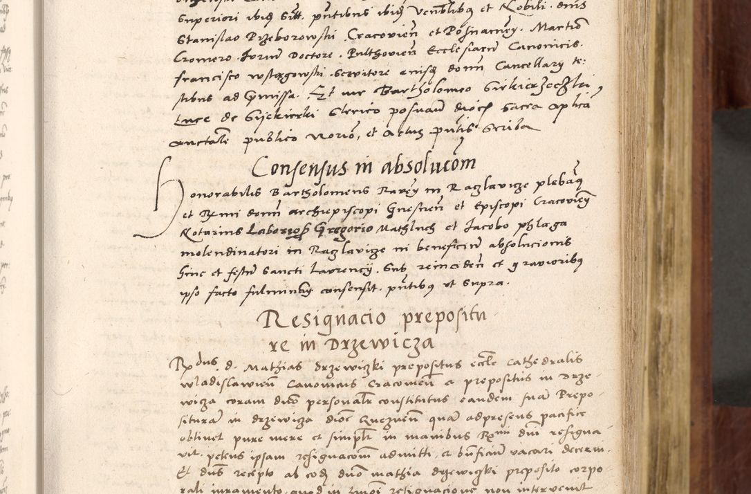 Zdjęcie nr 134 dla obiektu archiwalnego: Acta actorum coram R. D. Petro de Gamratis, nominati archiepiscopi Gnesnensis, episcopi Cracoviensis per annos 1541 et 1542 acticatorum, praesidente tunc curiase suae R. D. Bartholomaeo Gantkowski, canonico Cracoviensi, Posnaniensi cancellario, parochialis in Konopisca etc. rectore.