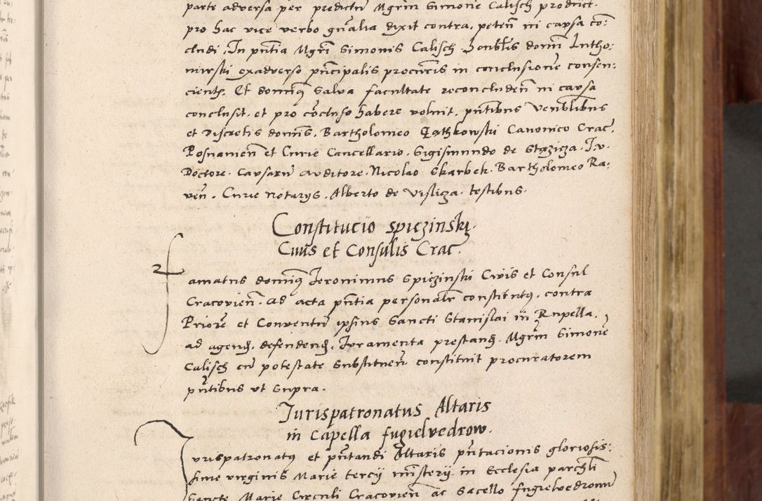 Zdjęcie nr 120 dla obiektu archiwalnego: Acta actorum coram R. D. Petro de Gamratis, nominati archiepiscopi Gnesnensis, episcopi Cracoviensis per annos 1541 et 1542 acticatorum, praesidente tunc curiase suae R. D. Bartholomaeo Gantkowski, canonico Cracoviensi, Posnaniensi cancellario, parochialis in Konopisca etc. rectore.