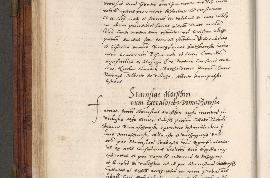 Zdjęcie nr 125 dla obiektu archiwalnego: Acta actorum coram R. D. Petro de Gamratis, nominati archiepiscopi Gnesnensis, episcopi Cracoviensis per annos 1541 et 1542 acticatorum, praesidente tunc curiase suae R. D. Bartholomaeo Gantkowski, canonico Cracoviensi, Posnaniensi cancellario, parochialis in Konopisca etc. rectore.