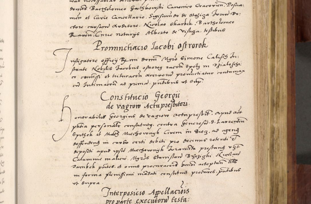 Zdjęcie nr 122 dla obiektu archiwalnego: Acta actorum coram R. D. Petro de Gamratis, nominati archiepiscopi Gnesnensis, episcopi Cracoviensis per annos 1541 et 1542 acticatorum, praesidente tunc curiase suae R. D. Bartholomaeo Gantkowski, canonico Cracoviensi, Posnaniensi cancellario, parochialis in Konopisca etc. rectore.