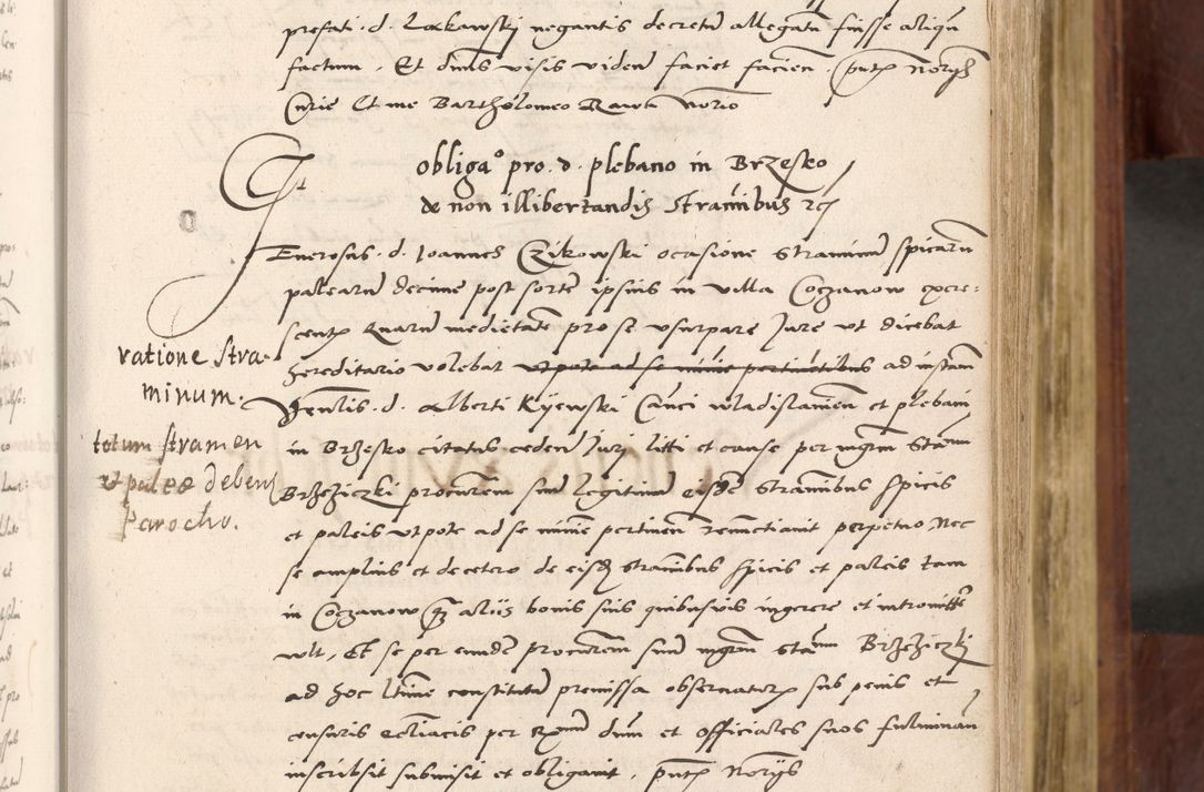 Zdjęcie nr 104 dla obiektu archiwalnego: Acta actorum coram R. D. Petro de Gamratis, nominati archiepiscopi Gnesnensis, episcopi Cracoviensis per annos 1541 et 1542 acticatorum, praesidente tunc curiase suae R. D. Bartholomaeo Gantkowski, canonico Cracoviensi, Posnaniensi cancellario, parochialis in Konopisca etc. rectore.
