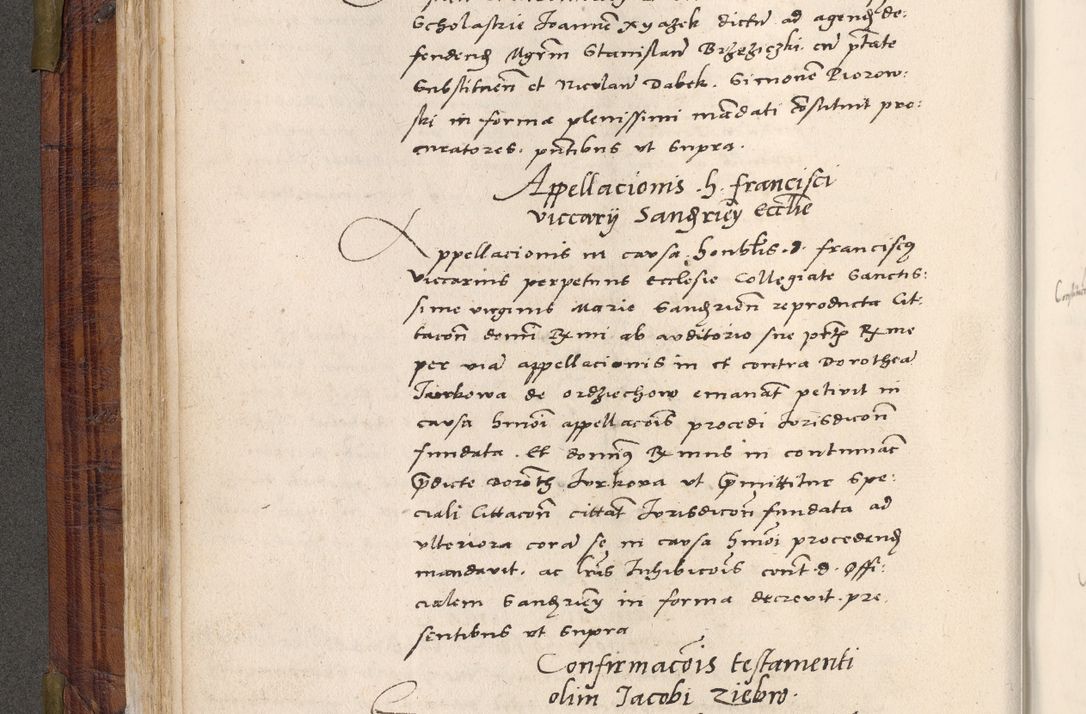 Zdjęcie nr 101 dla obiektu archiwalnego: Acta actorum coram R. D. Petro de Gamratis, nominati archiepiscopi Gnesnensis, episcopi Cracoviensis per annos 1541 et 1542 acticatorum, praesidente tunc curiase suae R. D. Bartholomaeo Gantkowski, canonico Cracoviensi, Posnaniensi cancellario, parochialis in Konopisca etc. rectore.