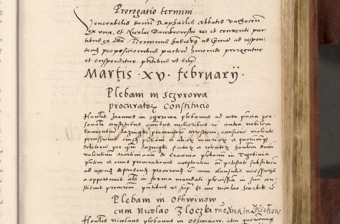 Zdjęcie nr 96 dla obiektu archiwalnego: Acta actorum coram R. D. Petro de Gamratis, nominati archiepiscopi Gnesnensis, episcopi Cracoviensis per annos 1541 et 1542 acticatorum, praesidente tunc curiase suae R. D. Bartholomaeo Gantkowski, canonico Cracoviensi, Posnaniensi cancellario, parochialis in Konopisca etc. rectore.