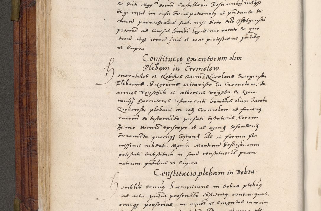 Zdjęcie nr 93 dla obiektu archiwalnego: Acta actorum coram R. D. Petro de Gamratis, nominati archiepiscopi Gnesnensis, episcopi Cracoviensis per annos 1541 et 1542 acticatorum, praesidente tunc curiase suae R. D. Bartholomaeo Gantkowski, canonico Cracoviensi, Posnaniensi cancellario, parochialis in Konopisca etc. rectore.