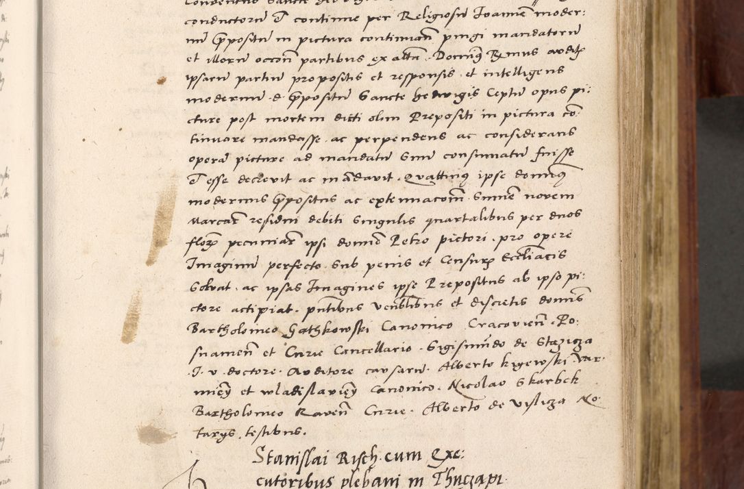 Zdjęcie nr 94 dla obiektu archiwalnego: Acta actorum coram R. D. Petro de Gamratis, nominati archiepiscopi Gnesnensis, episcopi Cracoviensis per annos 1541 et 1542 acticatorum, praesidente tunc curiase suae R. D. Bartholomaeo Gantkowski, canonico Cracoviensi, Posnaniensi cancellario, parochialis in Konopisca etc. rectore.