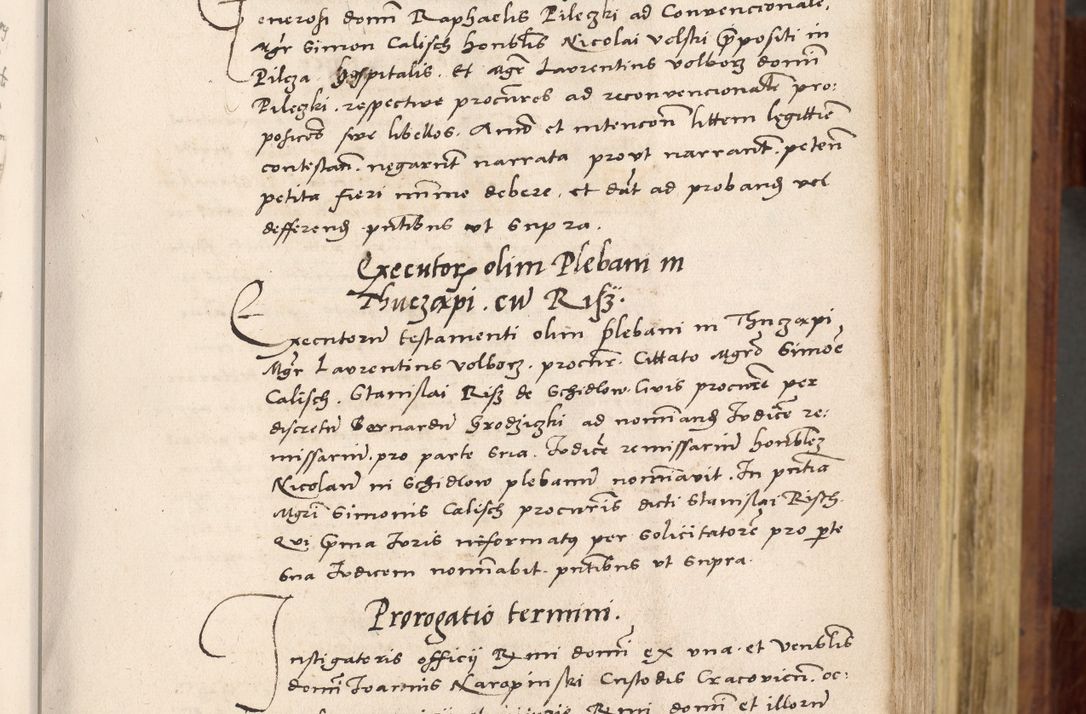 Zdjęcie nr 88 dla obiektu archiwalnego: Acta actorum coram R. D. Petro de Gamratis, nominati archiepiscopi Gnesnensis, episcopi Cracoviensis per annos 1541 et 1542 acticatorum, praesidente tunc curiase suae R. D. Bartholomaeo Gantkowski, canonico Cracoviensi, Posnaniensi cancellario, parochialis in Konopisca etc. rectore.