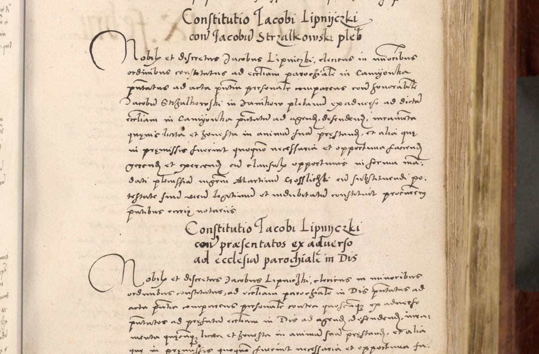 Zdjęcie nr 80 dla obiektu archiwalnego: Acta actorum coram R. D. Petro de Gamratis, nominati archiepiscopi Gnesnensis, episcopi Cracoviensis per annos 1541 et 1542 acticatorum, praesidente tunc curiase suae R. D. Bartholomaeo Gantkowski, canonico Cracoviensi, Posnaniensi cancellario, parochialis in Konopisca etc. rectore.