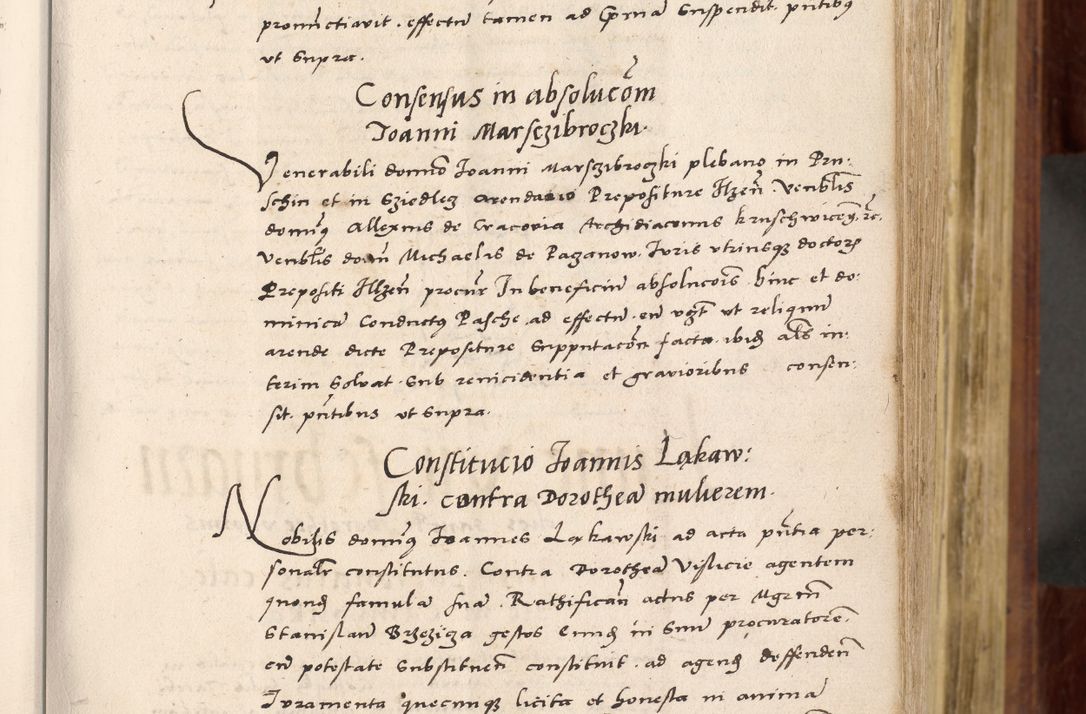 Zdjęcie nr 76 dla obiektu archiwalnego: Acta actorum coram R. D. Petro de Gamratis, nominati archiepiscopi Gnesnensis, episcopi Cracoviensis per annos 1541 et 1542 acticatorum, praesidente tunc curiase suae R. D. Bartholomaeo Gantkowski, canonico Cracoviensi, Posnaniensi cancellario, parochialis in Konopisca etc. rectore.