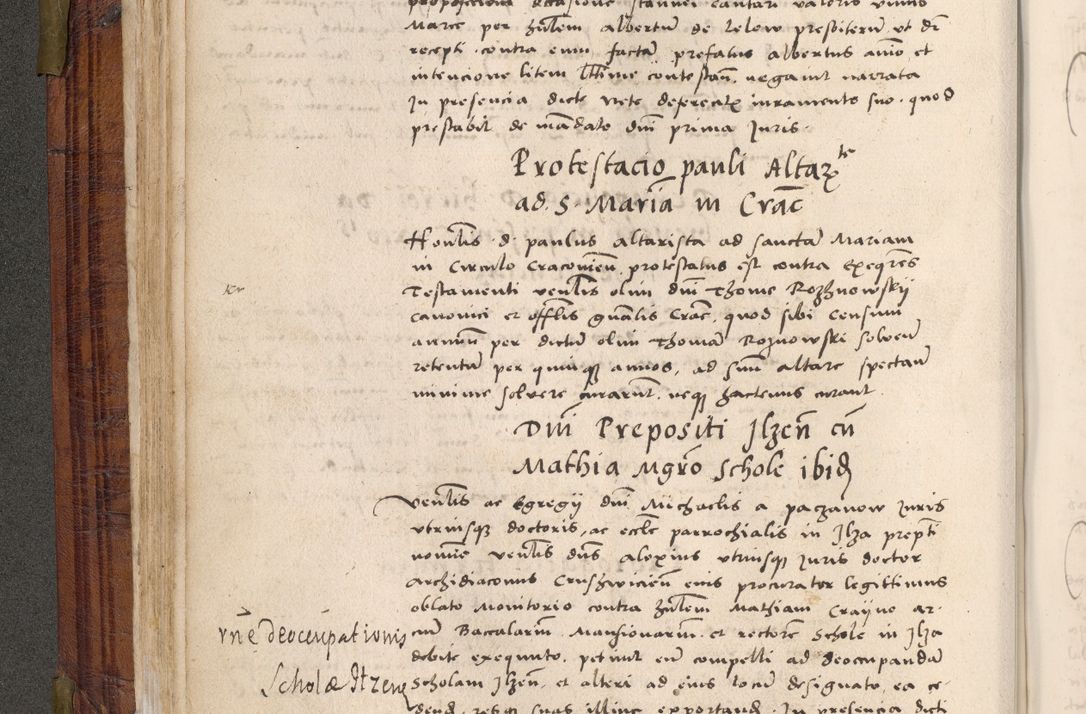 Zdjęcie nr 79 dla obiektu archiwalnego: Acta actorum coram R. D. Petro de Gamratis, nominati archiepiscopi Gnesnensis, episcopi Cracoviensis per annos 1541 et 1542 acticatorum, praesidente tunc curiase suae R. D. Bartholomaeo Gantkowski, canonico Cracoviensi, Posnaniensi cancellario, parochialis in Konopisca etc. rectore.