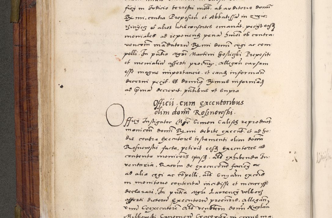 Zdjęcie nr 73 dla obiektu archiwalnego: Acta actorum coram R. D. Petro de Gamratis, nominati archiepiscopi Gnesnensis, episcopi Cracoviensis per annos 1541 et 1542 acticatorum, praesidente tunc curiase suae R. D. Bartholomaeo Gantkowski, canonico Cracoviensi, Posnaniensi cancellario, parochialis in Konopisca etc. rectore.
