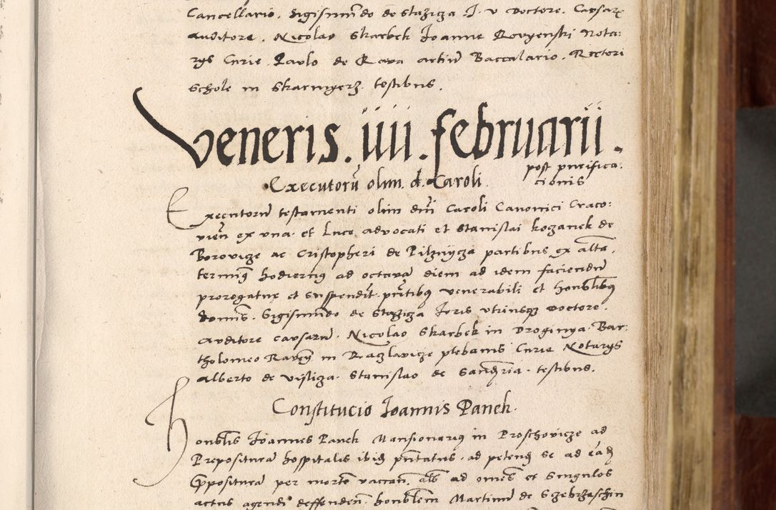 Zdjęcie nr 70 dla obiektu archiwalnego: Acta actorum coram R. D. Petro de Gamratis, nominati archiepiscopi Gnesnensis, episcopi Cracoviensis per annos 1541 et 1542 acticatorum, praesidente tunc curiase suae R. D. Bartholomaeo Gantkowski, canonico Cracoviensi, Posnaniensi cancellario, parochialis in Konopisca etc. rectore.
