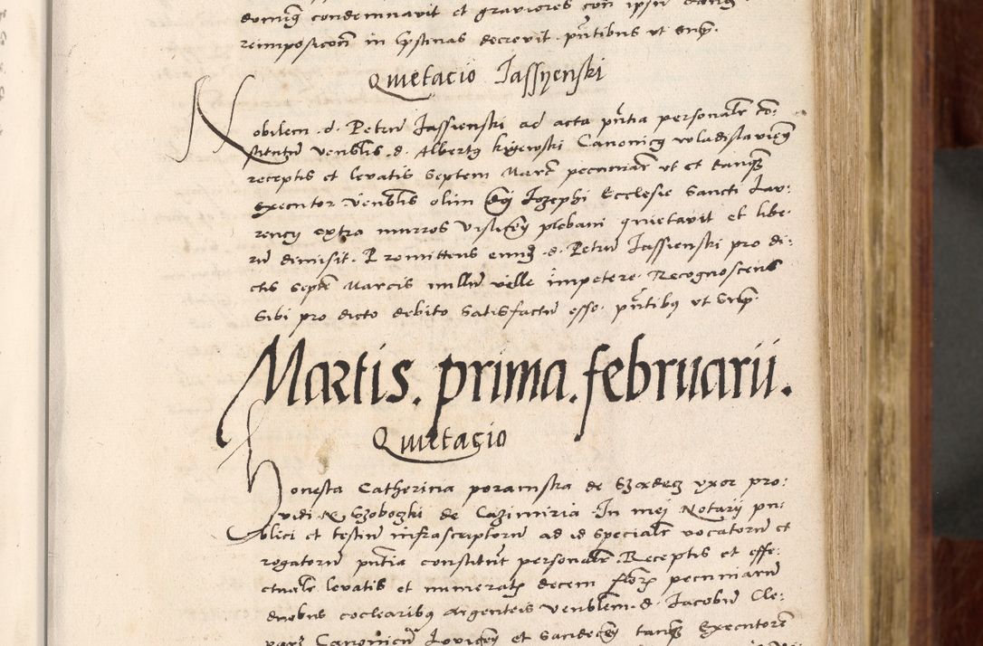 Zdjęcie nr 66 dla obiektu archiwalnego: Acta actorum coram R. D. Petro de Gamratis, nominati archiepiscopi Gnesnensis, episcopi Cracoviensis per annos 1541 et 1542 acticatorum, praesidente tunc curiase suae R. D. Bartholomaeo Gantkowski, canonico Cracoviensi, Posnaniensi cancellario, parochialis in Konopisca etc. rectore.