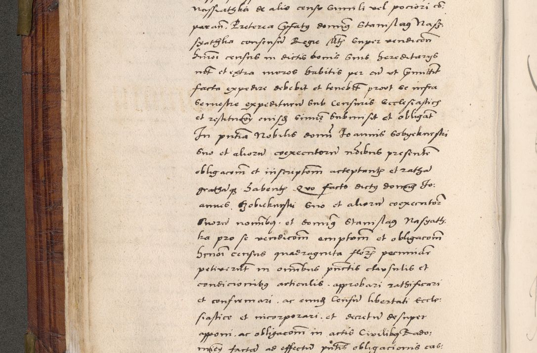 Zdjęcie nr 69 dla obiektu archiwalnego: Acta actorum coram R. D. Petro de Gamratis, nominati archiepiscopi Gnesnensis, episcopi Cracoviensis per annos 1541 et 1542 acticatorum, praesidente tunc curiase suae R. D. Bartholomaeo Gantkowski, canonico Cracoviensi, Posnaniensi cancellario, parochialis in Konopisca etc. rectore.