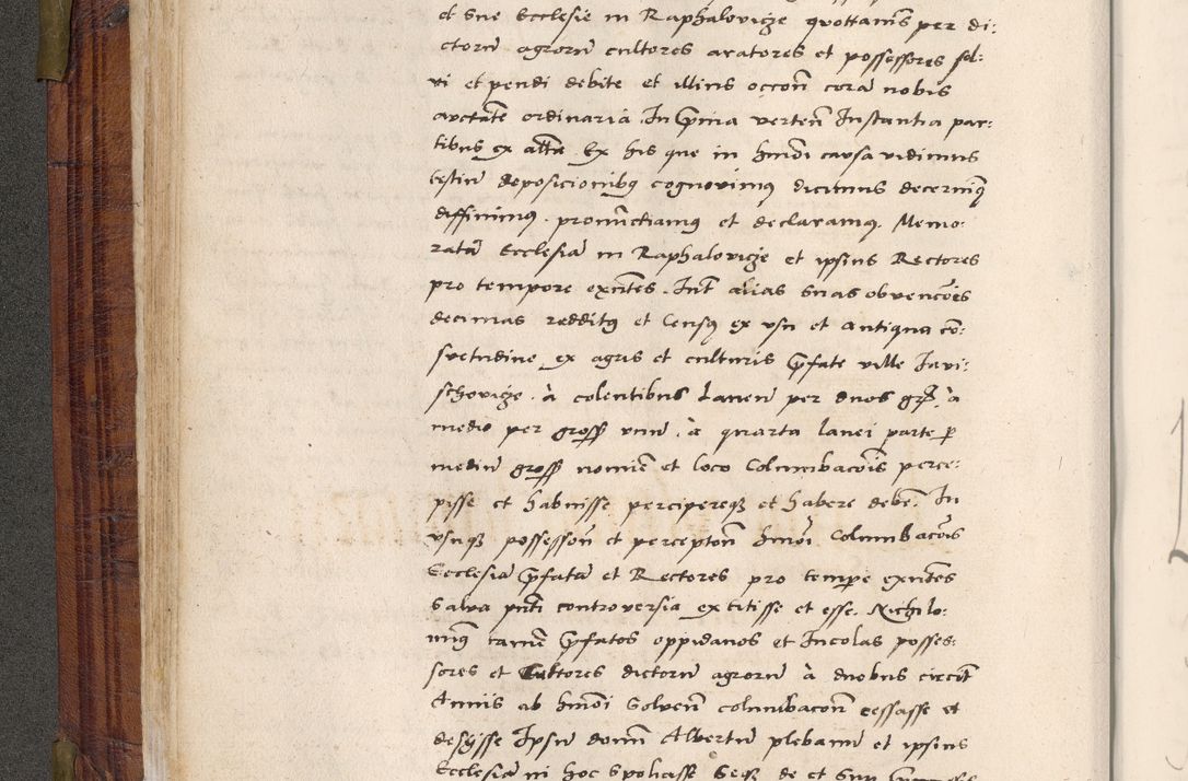 Zdjęcie nr 63 dla obiektu archiwalnego: Acta actorum coram R. D. Petro de Gamratis, nominati archiepiscopi Gnesnensis, episcopi Cracoviensis per annos 1541 et 1542 acticatorum, praesidente tunc curiase suae R. D. Bartholomaeo Gantkowski, canonico Cracoviensi, Posnaniensi cancellario, parochialis in Konopisca etc. rectore.