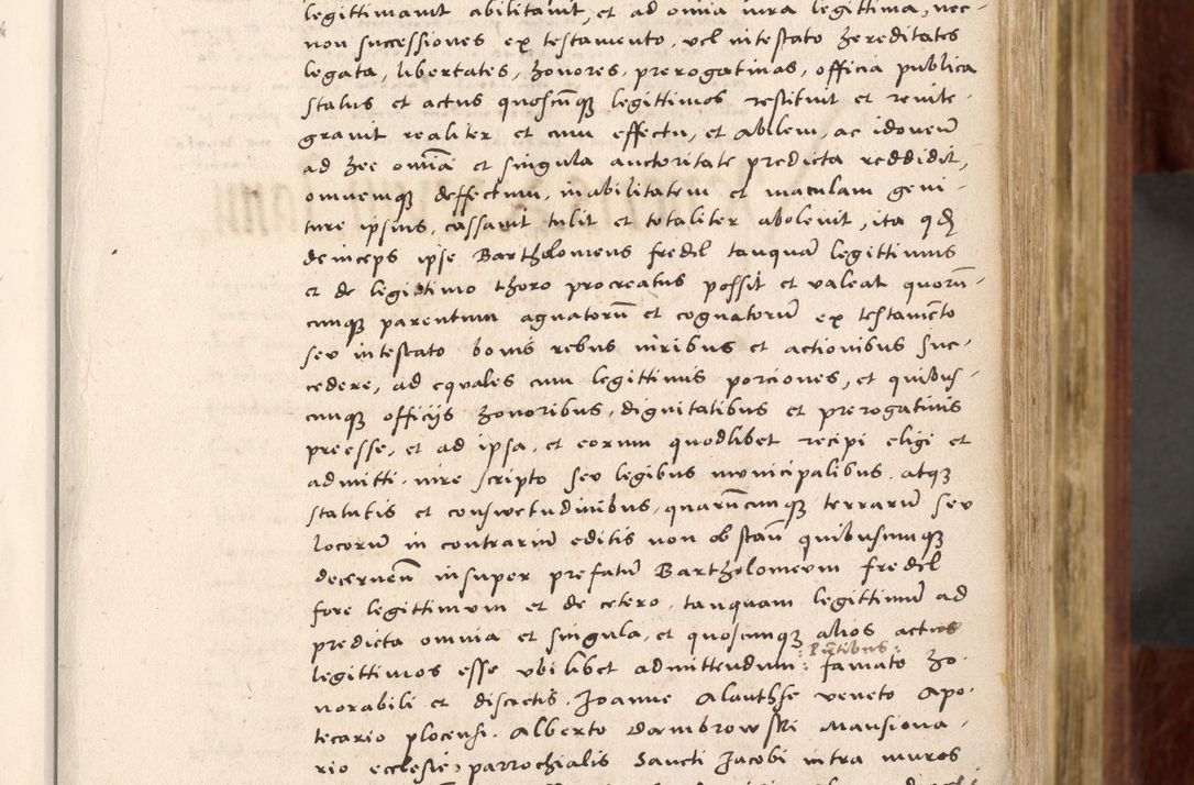 Zdjęcie nr 56 dla obiektu archiwalnego: Acta actorum coram R. D. Petro de Gamratis, nominati archiepiscopi Gnesnensis, episcopi Cracoviensis per annos 1541 et 1542 acticatorum, praesidente tunc curiase suae R. D. Bartholomaeo Gantkowski, canonico Cracoviensi, Posnaniensi cancellario, parochialis in Konopisca etc. rectore.