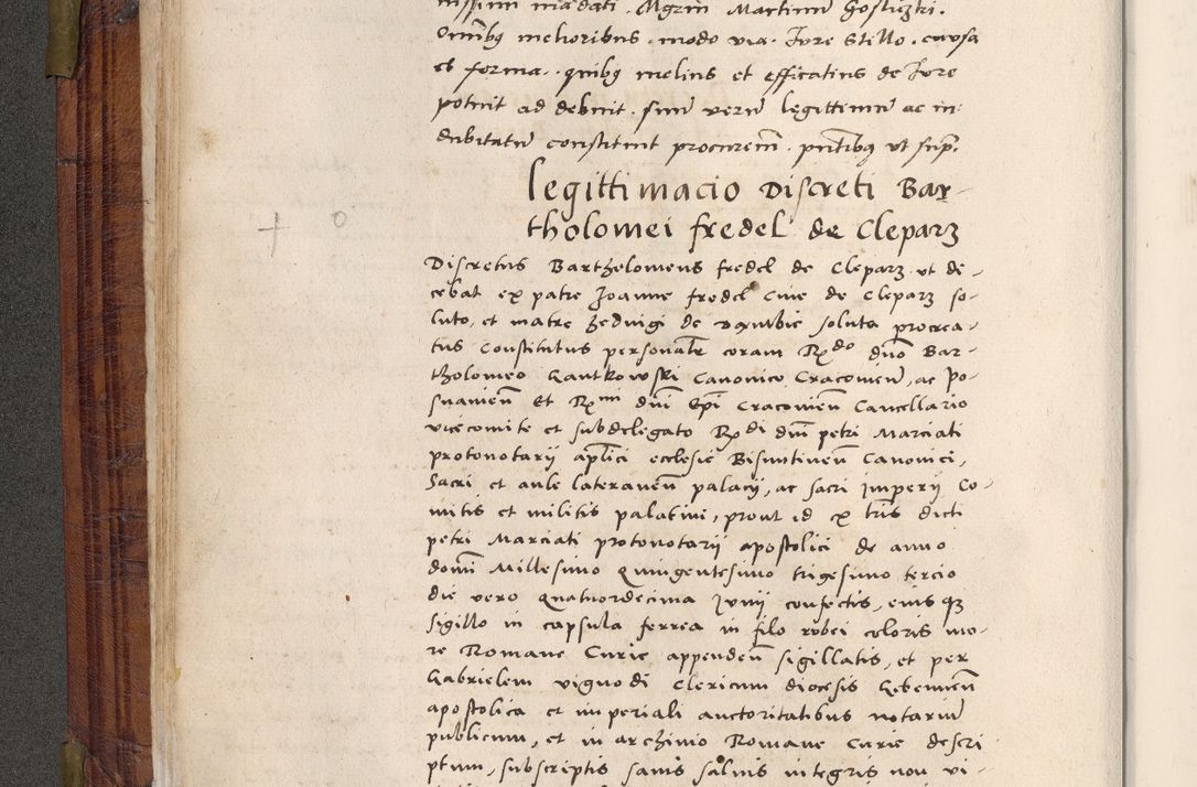 Zdjęcie nr 55 dla obiektu archiwalnego: Acta actorum coram R. D. Petro de Gamratis, nominati archiepiscopi Gnesnensis, episcopi Cracoviensis per annos 1541 et 1542 acticatorum, praesidente tunc curiase suae R. D. Bartholomaeo Gantkowski, canonico Cracoviensi, Posnaniensi cancellario, parochialis in Konopisca etc. rectore.