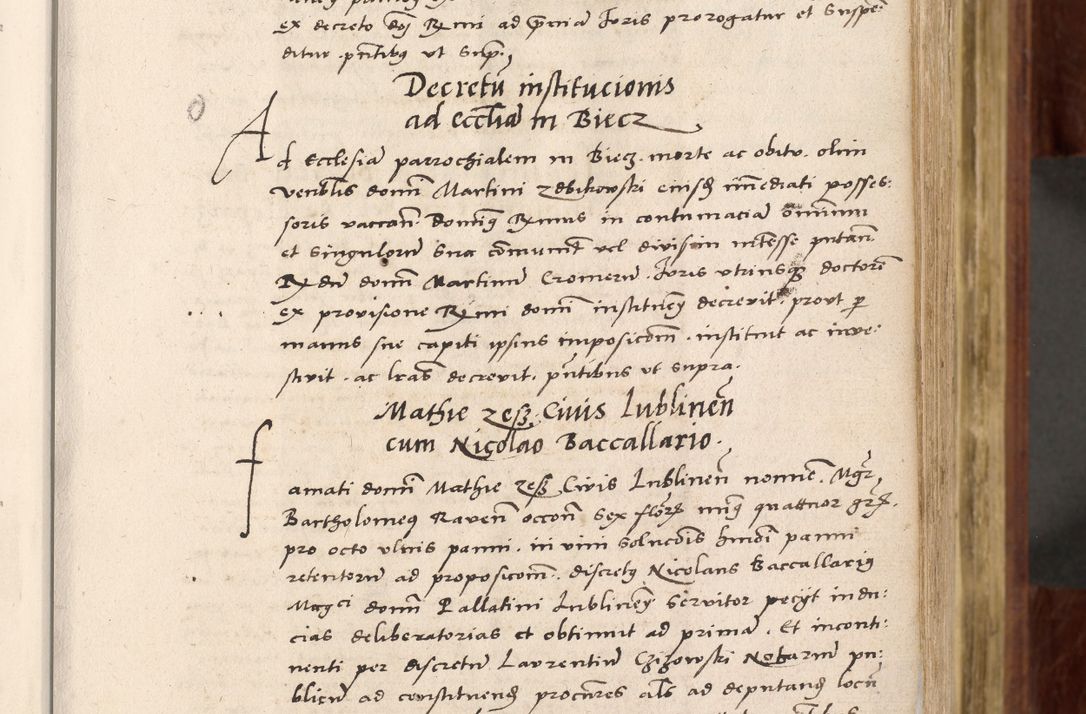 Zdjęcie nr 54 dla obiektu archiwalnego: Acta actorum coram R. D. Petro de Gamratis, nominati archiepiscopi Gnesnensis, episcopi Cracoviensis per annos 1541 et 1542 acticatorum, praesidente tunc curiase suae R. D. Bartholomaeo Gantkowski, canonico Cracoviensi, Posnaniensi cancellario, parochialis in Konopisca etc. rectore.