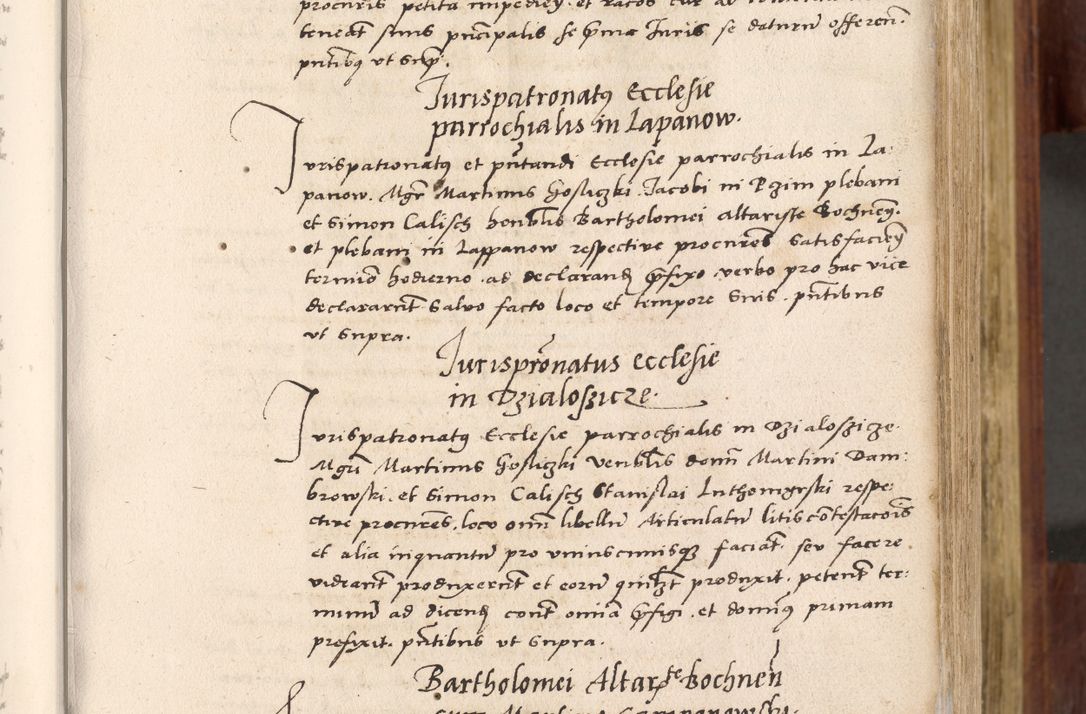 Zdjęcie nr 30 dla obiektu archiwalnego: Acta actorum coram R. D. Petro de Gamratis, nominati archiepiscopi Gnesnensis, episcopi Cracoviensis per annos 1541 et 1542 acticatorum, praesidente tunc curiase suae R. D. Bartholomaeo Gantkowski, canonico Cracoviensi, Posnaniensi cancellario, parochialis in Konopisca etc. rectore.