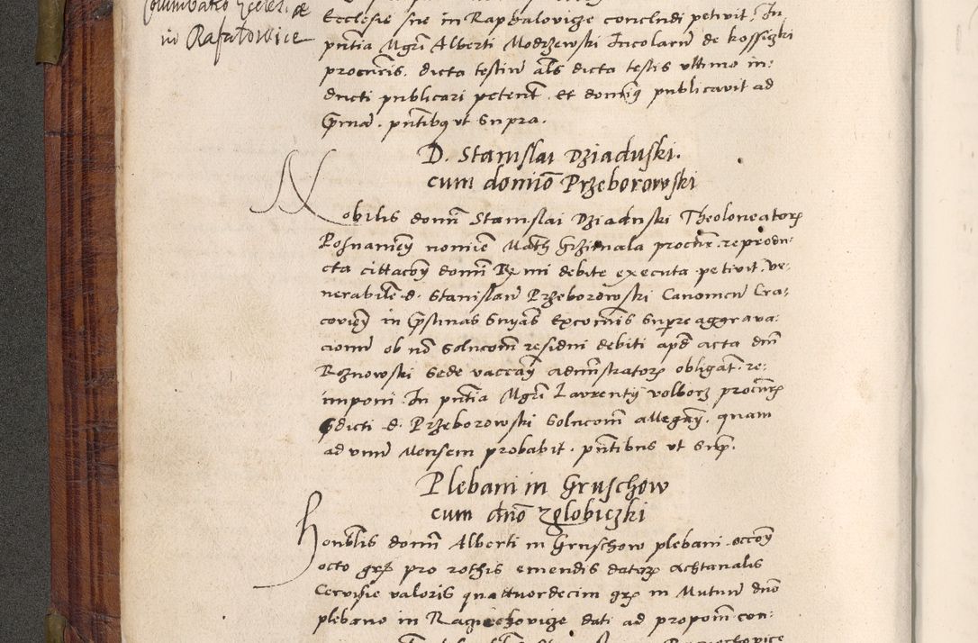 Zdjęcie nr 31 dla obiektu archiwalnego: Acta actorum coram R. D. Petro de Gamratis, nominati archiepiscopi Gnesnensis, episcopi Cracoviensis per annos 1541 et 1542 acticatorum, praesidente tunc curiase suae R. D. Bartholomaeo Gantkowski, canonico Cracoviensi, Posnaniensi cancellario, parochialis in Konopisca etc. rectore.