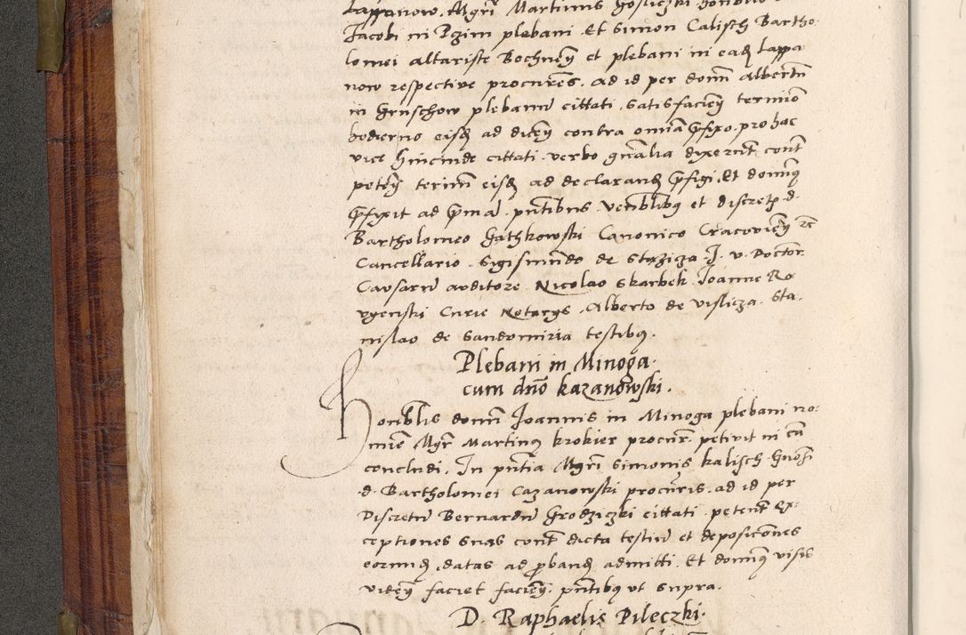 Zdjęcie nr 23 dla obiektu archiwalnego: Acta actorum coram R. D. Petro de Gamratis, nominati archiepiscopi Gnesnensis, episcopi Cracoviensis per annos 1541 et 1542 acticatorum, praesidente tunc curiase suae R. D. Bartholomaeo Gantkowski, canonico Cracoviensi, Posnaniensi cancellario, parochialis in Konopisca etc. rectore.