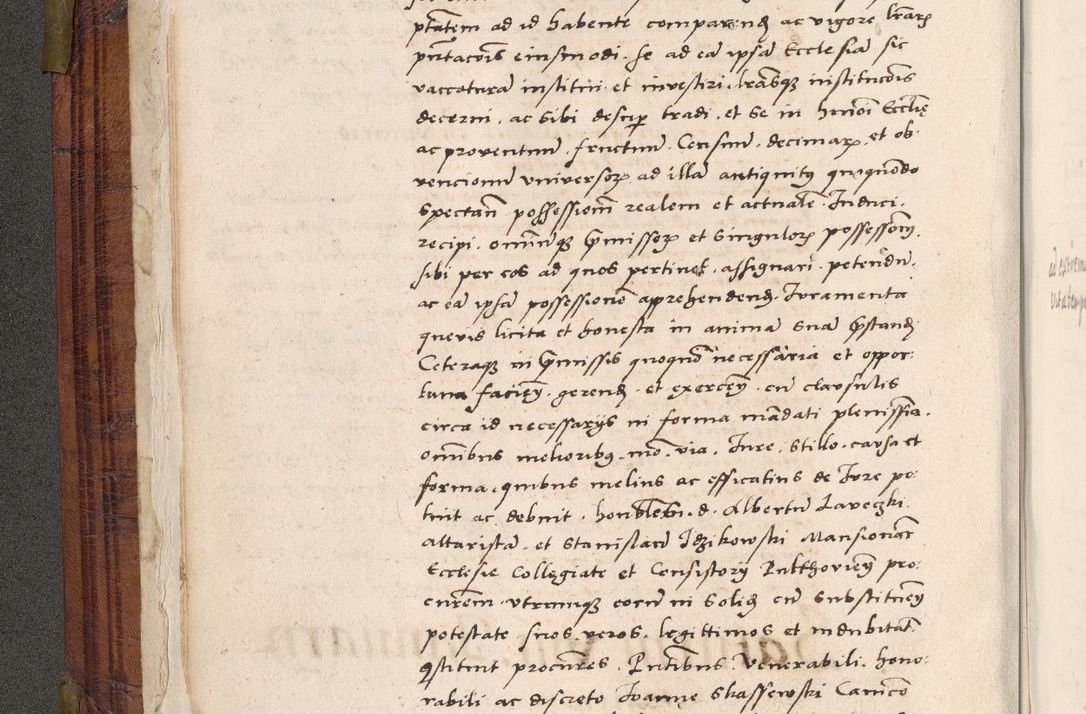 Zdjęcie nr 17 dla obiektu archiwalnego: Acta actorum coram R. D. Petro de Gamratis, nominati archiepiscopi Gnesnensis, episcopi Cracoviensis per annos 1541 et 1542 acticatorum, praesidente tunc curiase suae R. D. Bartholomaeo Gantkowski, canonico Cracoviensi, Posnaniensi cancellario, parochialis in Konopisca etc. rectore.