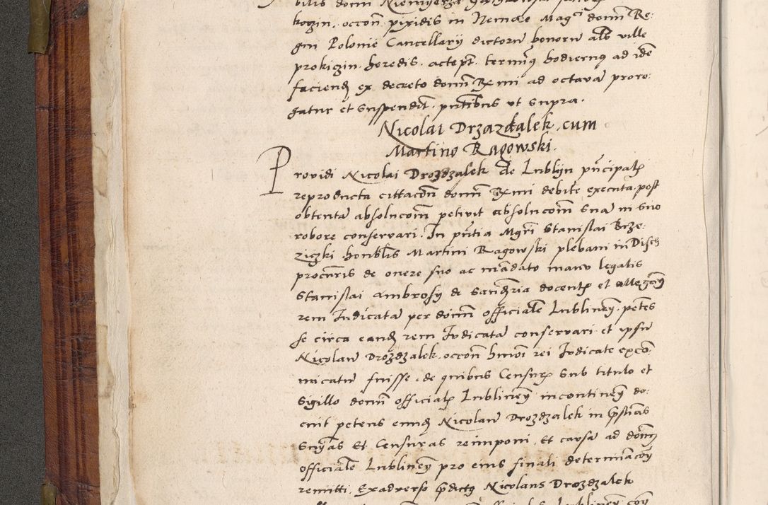 Zdjęcie nr 15 dla obiektu archiwalnego: Acta actorum coram R. D. Petro de Gamratis, nominati archiepiscopi Gnesnensis, episcopi Cracoviensis per annos 1541 et 1542 acticatorum, praesidente tunc curiase suae R. D. Bartholomaeo Gantkowski, canonico Cracoviensi, Posnaniensi cancellario, parochialis in Konopisca etc. rectore.