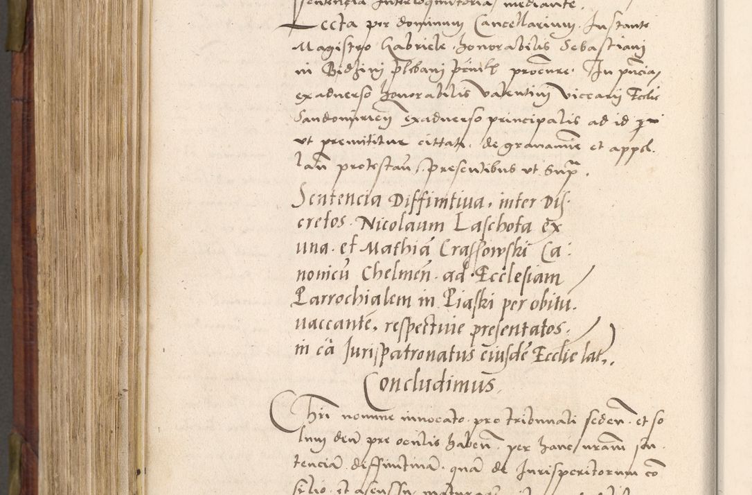 Zdjęcie nr 791 dla obiektu archiwalnego: Acta actorum coram R. D. Petro de Gamratis, nominati archiepiscopi Gnesnensis, episcopi Cracoviensis per annos 1541 et 1542 acticatorum, praesidente tunc curiase suae R. D. Bartholomaeo Gantkowski, canonico Cracoviensi, Posnaniensi cancellario, parochialis in Konopisca etc. rectore.
